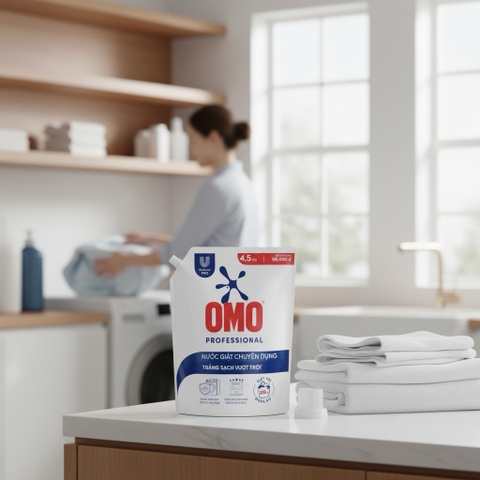 Nước Giặt OMO Chuyên Dụng - Túi 4.5KG