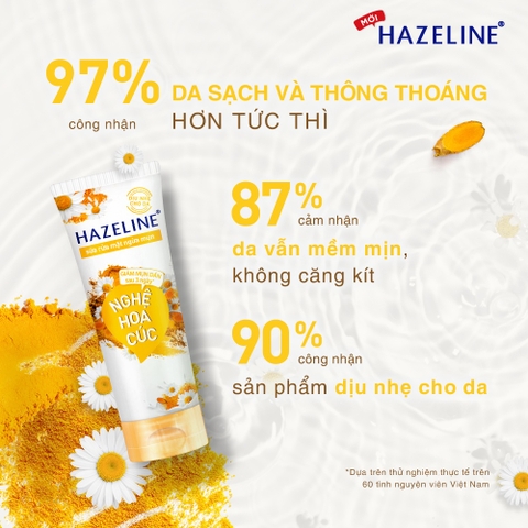 Gel Sữa Rửa mặt Hazeline Tuýp 100G