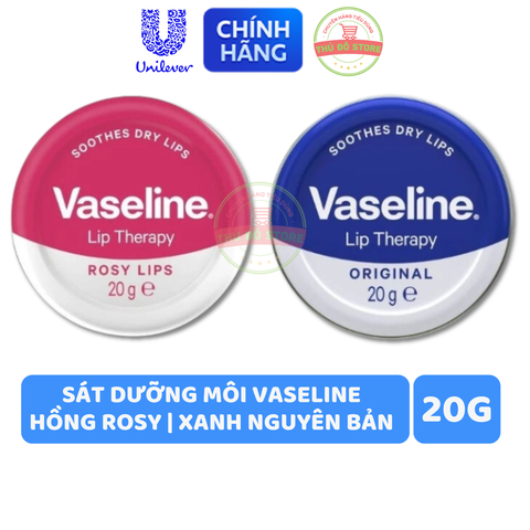 Son Dưỡng Môi Vaseline Lip Therapy (Bản UK) - Hũ 20G