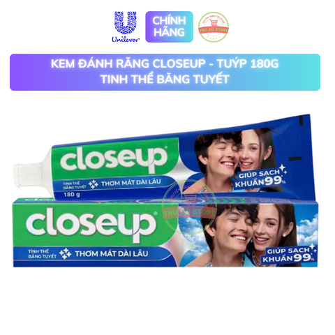 Kem Đánh Răng Closeup - Tuýp 180G