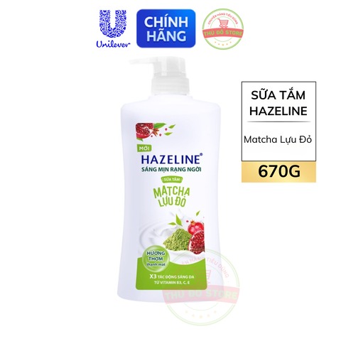 Sữa Tắm Hazeline - Chai 670G