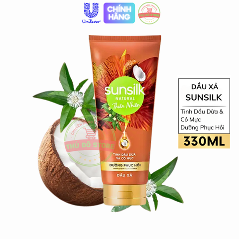 *CB Gội Xả Sunsilk Dừa 380ML + 330ML