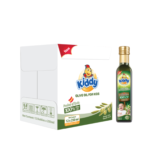 Dầu Ăn Kiddy OLiu Dinh Dưỡng Cho Bé - Chai 250ML