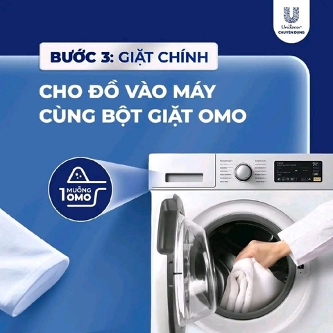 Bột Giặt OMO Chuyên Dụng Trắng Sạch Khử Mùi Hiệu Quả - Túi Lớn 5.5KG