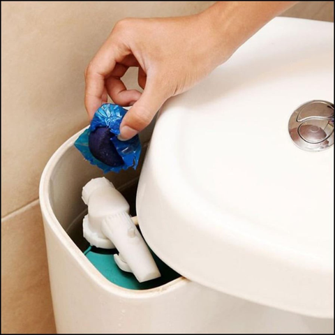 Vỉ Viên Thả Vệ Sinh Bồn Cầu Vim Hương Bạc Hà - 4 Viên/ 1 Vỉ