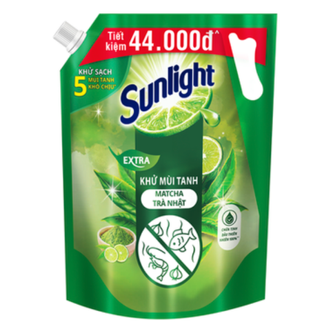 Nước Rửa Chén Bát Sunlight - Túi 3Kg