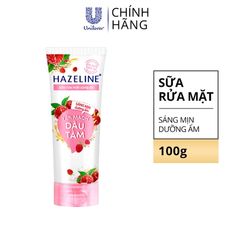 Gel Sữa Rửa mặt Hazeline Tuýp 100G