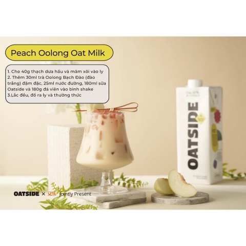 Sữa Yến Mạch OATSIDE Oat Milk Barista Blend | Chocolate - 3 Hộp x 200ML (1 Vỉ)