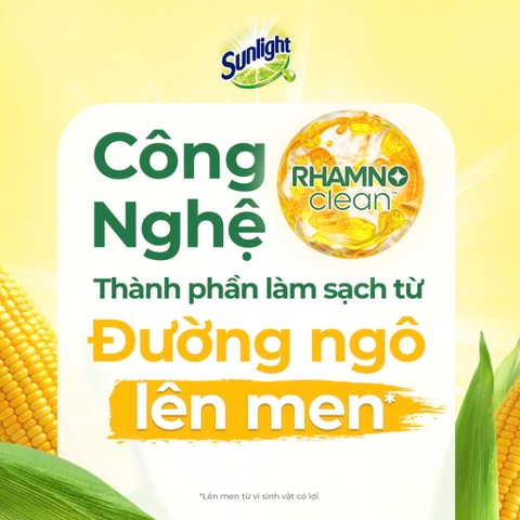 Nước Rửa Chén Bát Sunlight Gừng - Can 3.5KG
