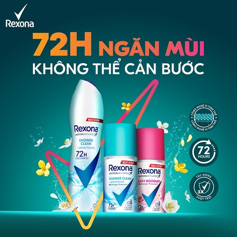 Lăn Khử Mùi Rexona - Chai 45ML