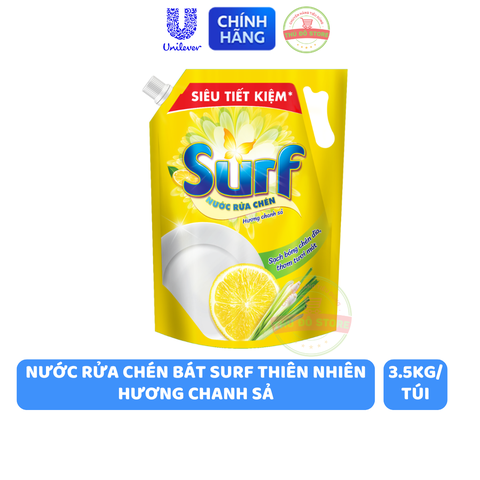 Nước Rửa Chén Bát Surf - Túi 3.2KG
