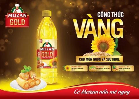 Dầu ăn Meizan Gold 1L