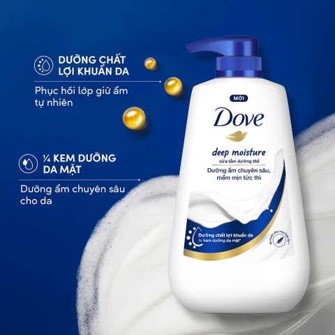 Sữa Tắm Serum Dove - Chai 500G