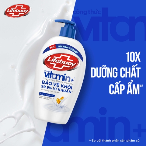 Nước Rửa Tay Lifebuoy Chai To 450G