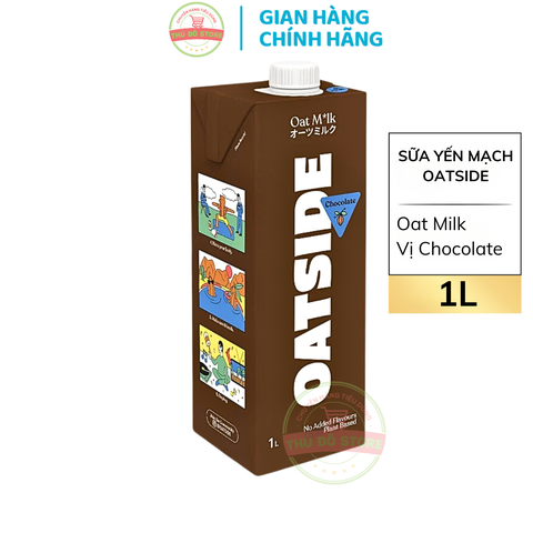 Sữa Yến Mạch OATSIDE Oat Milk Vị Chocolate 1L