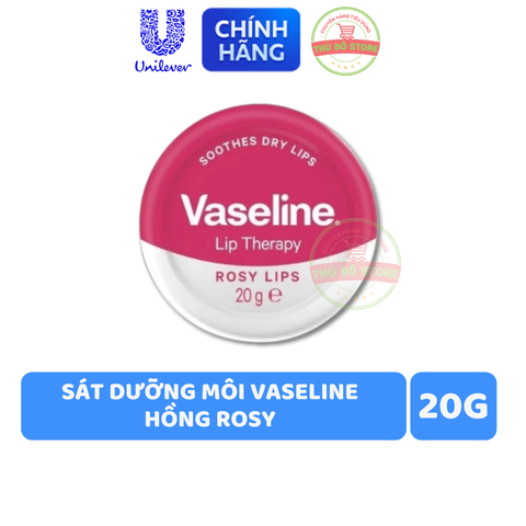 Son Dưỡng Môi Vaseline Lip Therapy (Bản UK) - Hũ 20G