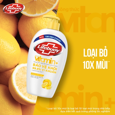 Nước Rửa Tay Lifebuoy Chai To 450G