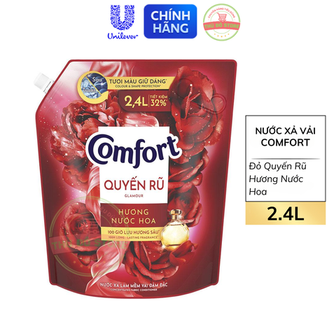 Nước Xả Vải Comfort Chăm Sóc Chuyên Sâu - Túi 2.4L