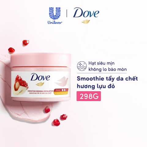 Smoothie Tẩy Tế Bào Chết Body Dove  Hũ 298G