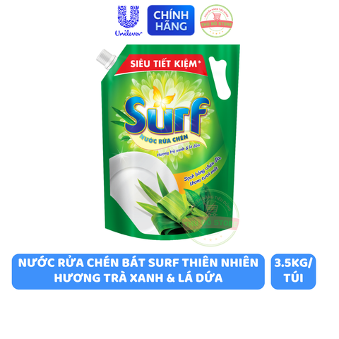 Nước Rửa Chén Bát Surf - Túi 3.2KG