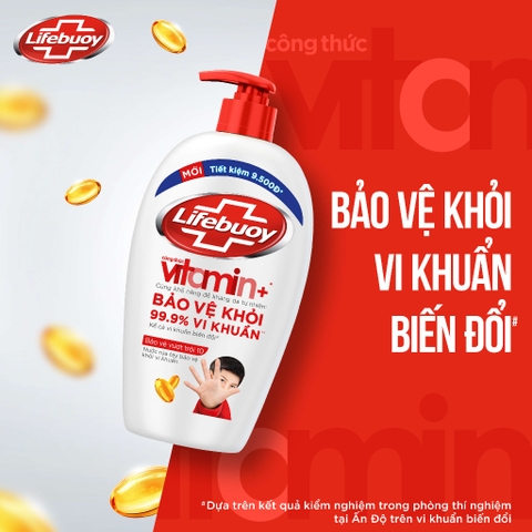 Nước Rửa Tay Lifebuoy Chai To 450G