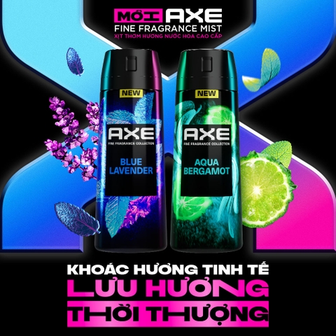 Xịt Thơm Nước Hoa AXE - Chai 135ML