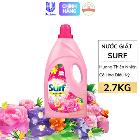 Nước Giặt Surf - Can 2.7KG
