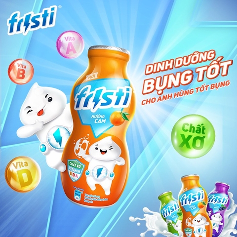 Sữa Chua Uống Fristi Hương Cam - Thùng 48x80ML
