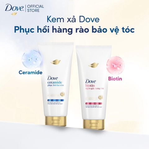 Kem Xả Serum Dove Ngăn Gãy Rụng Tóc - Tuýp 300G