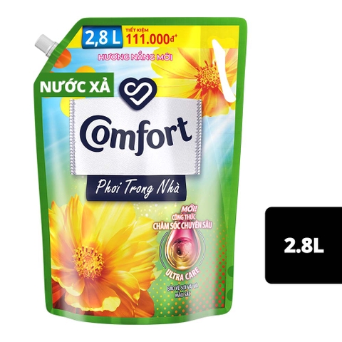 Nước Xả Vải Comfort Chăm Sóc Chuyên Sâu - Túi 2.8L