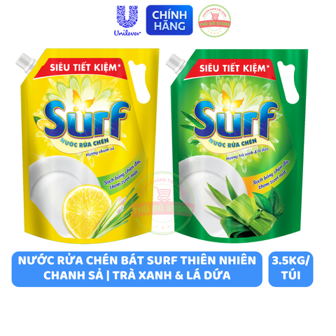 Nước Rửa Chén Bát Surf - Túi 3.2KG
