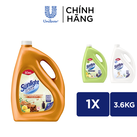 Nước Lau Sàn Sunlight - Can 3.4Kg