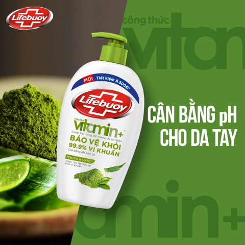 Nước Rửa Tay Lifebuoy Chai To 450G