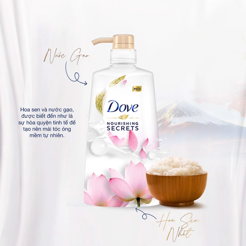 Dầu Gội Dove Chai 640G