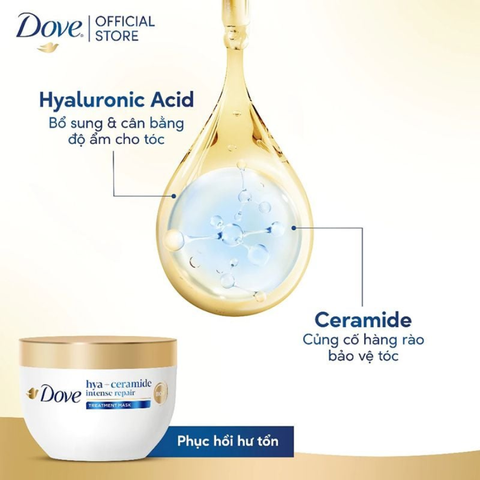 Kem Ủ Dove Ceramide - Hũ 300ML