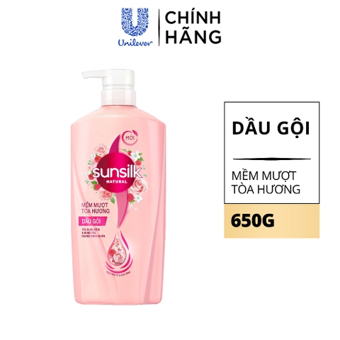 Dầu Gội Sunsilk Chai 650G