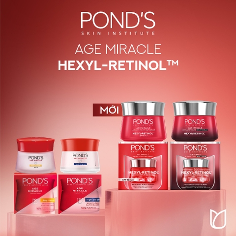 Kem Dưỡng Pond Age Miracle Ngăn Ngừa Lão Hoá 50X Hexyl-Retinol Ngày | Đêm - 45G