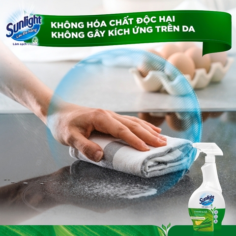 Nước Xịt Lau Đa Năng Sunlight Chanh Sả - 500ML