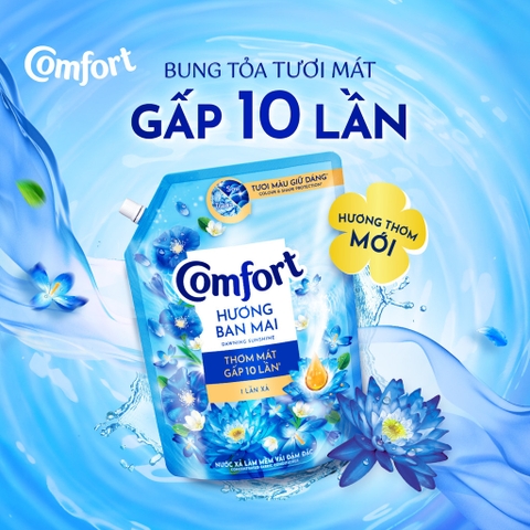 Nước Xả Vải Comfort Chăm Sóc Chuyên Sâu - Túi 1.8L