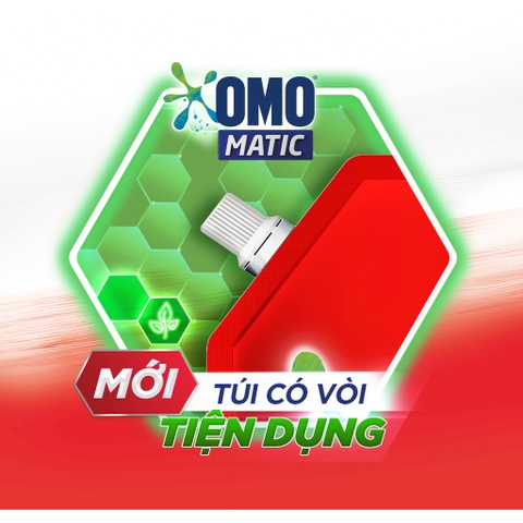 Nước Giặt OMO MATIC Cửa Trên Mẫu Đơn Trắng & Đàn Hương - Túi 3.6KG