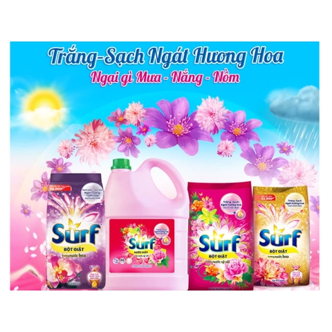 Bột Giặt Surf Ngát Hương Xuân - Túi 2KG