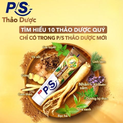 Kem Đánh Răng PS Thảo Dược