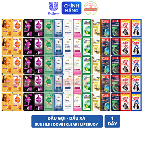 Dây Dầu Gội Dầu Xả