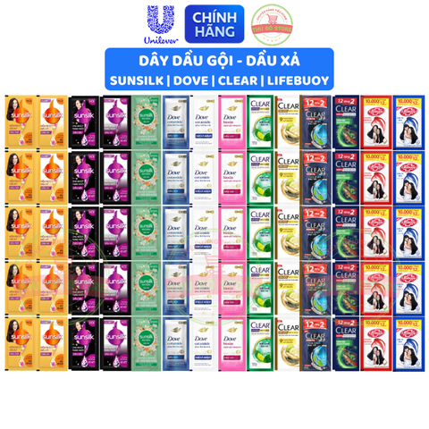Dây Dầu Gội Dầu Xả