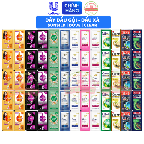 Dây Dầu Gội Dầu Xả
