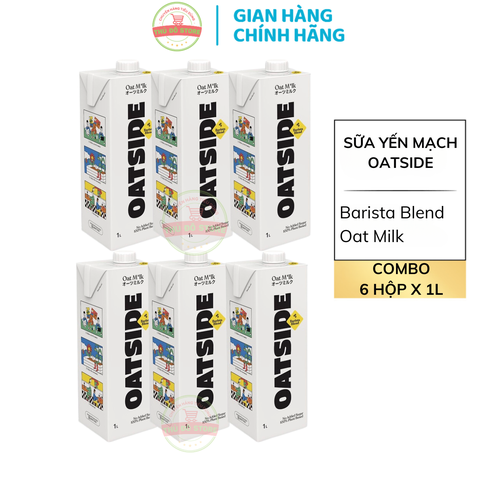 *CB6 Sữa Yến Mạch OATSIDE Oat Milk Barista Blend 1L