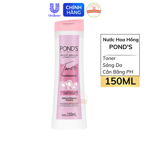 Nước Hoa Hồng POND White Beauty Sáng Da Cân Bằng pH - Chai 150ML