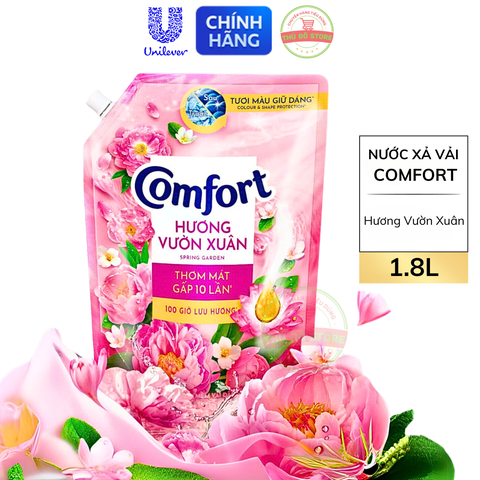 Nước Xả Vải Comfort Chăm Sóc Chuyên Sâu - Túi 1.8L