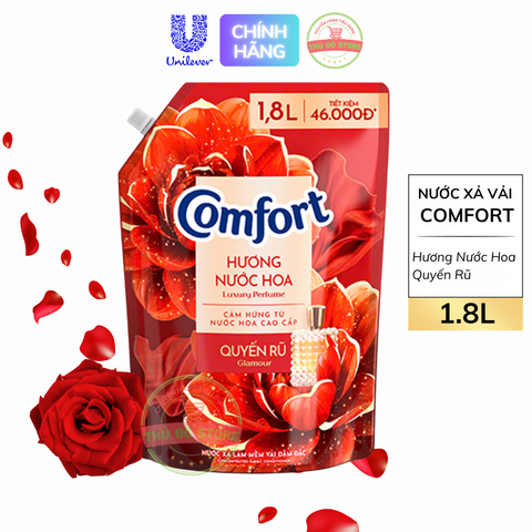 Nước Xả Vải Comfort Chăm Sóc Chuyên Sâu - Túi 1.8L