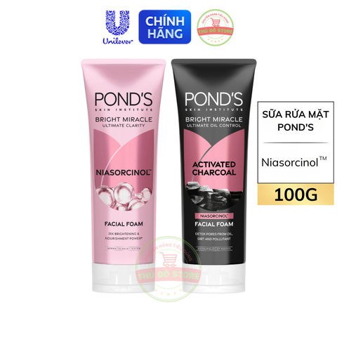 Sữa Rửa Mặt Pond Bright Miracle - Tuýp 100G